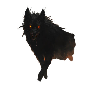 Shadow Hound V6 Vinyl Car Decal Sticker – Waterproof & UV-Resistant 8"