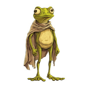 Ancient Rome Frog Vinyl Car Decal Sticker – Waterproof & UV-Resistant 8"