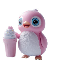 Pink Penguin Chef Vinyl Car Decal Sticker – Waterproof & UV-Resistant 8"