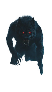 Monstrous Werewolf Vinyl Car Decal Sticker – Waterproof & UV-Resistant 8"