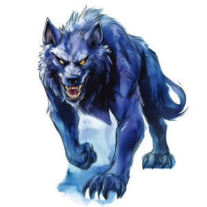 Cartoon Werewolf Clipart Vinyl Car Decal Sticker – Waterproof & UV-Resistant 8"