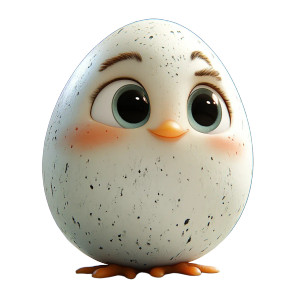 Adorable Egg Character Vinyl Car Decal Sticker – Waterproof & UV-Resistant 8" Adorable Egg Character Vinyl Car Decal Sticker – Waterproof & UV-Resistant 8"