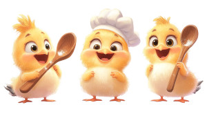 Baby Chick Chef V2 Vinyl Car Decal Sticker – Waterproof & UV-Resistant 8" Baby Chick Chef V2 Vinyl Car Decal Sticker – Waterproof & UV-Resistant 8"