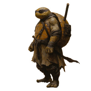 Dark Ninja Turtle Vinyl Car Decal Sticker – Waterproof & UV-Resistant 8"