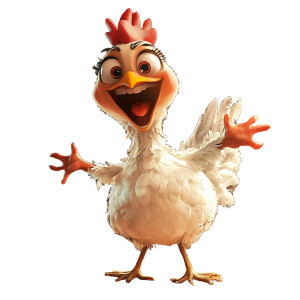 Girl To Chicken Vinyl Car Decal Sticker – Waterproof & UV-Resistant 8" Girl To Chicken Vinyl Car Decal Sticker – Waterproof & UV-Resistant 8"