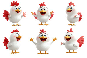 Cute Cartoon Chicken V8 Vinyl Car Decal Sticker – Waterproof & UV-Resistant 8" Cute Cartoon Chicken V8 Vinyl Car Decal Sticker – Waterproof & UV-Resistant 8"