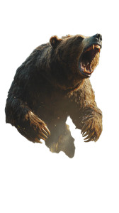 Roaring Bear Attack V2 Vinyl Car Decal Sticker – Waterproof & UV-Resistant 8" Roaring Bear Attack V2 Vinyl Car Decal Sticker – Waterproof & UV-Resistant 8"