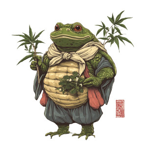 Japanese Kappa Vinyl Car Decal Sticker – Waterproof & UV-Resistant 8"