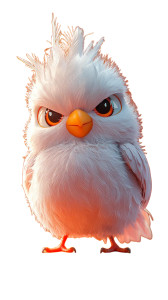 Cute Cockatiel Character Vinyl Car Decal Sticker – Waterproof & UV-Resistant 8" Cute Cockatiel Character Vinyl Car Decal Sticker – Waterproof & UV-Resistant 8"