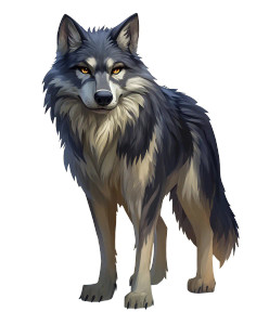 Wild Wolf Vinyl Car Decal Sticker – Waterproof & UV-Resistant 8"