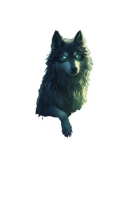 Fantasy Anime Dog Vinyl Car Decal Sticker – Waterproof & UV-Resistant 8"