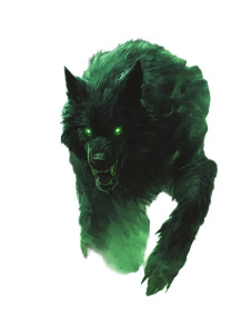 Nightmare Hounds Vinyl Car Decal Sticker – Waterproof & UV-Resistant 8"