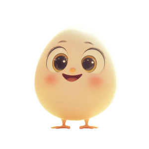 Joyful Animated Egg Vinyl Car Decal Sticker – Waterproof & UV-Resistant 8" Joyful Animated Egg Vinyl Car Decal Sticker – Waterproof & UV-Resistant 8"