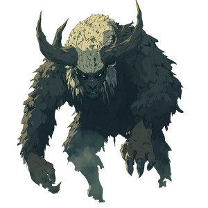 Mythical Fusion Beast Vinyl Car Decal Sticker – Waterproof & UV-Resistant 8"