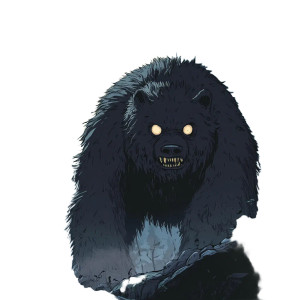 Scary Otso Vinyl Car Decal Sticker – Waterproof & UV-Resistant 8"