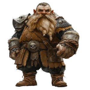 Dwarf Character Vinyl Car Decal Sticker – Waterproof & UV-Resistant 8"