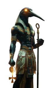 Thoth Cosmic Power Vinyl Car Decal Sticker – Waterproof & UV-Resistant 8"