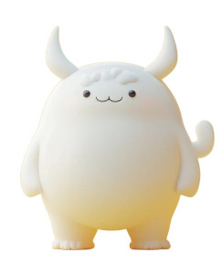 Cute Sheep Monster Vinyl Car Decal Sticker – Waterproof & UV-Resistant 8"