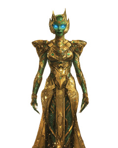 Alien Space Empress Vinyl Car Decal Sticker – Waterproof & UV-Resistant 8" Alien Space Empress Vinyl Car Decal Sticker – Waterproof & UV-Resistant 8"