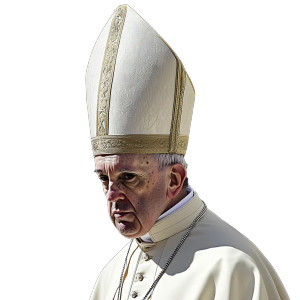 Pope'S Hat Vinyl Car Decal Sticker – Waterproof & UV-Resistant 8" Pope'S Hat Vinyl Car Decal Sticker – Waterproof & UV-Resistant 8"