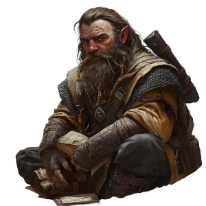 Dwarven Cleric Vinyl Car Decal Sticker – Waterproof & UV-Resistant 8" Dwarven Cleric Vinyl Car Decal Sticker – Waterproof & UV-Resistant 8"