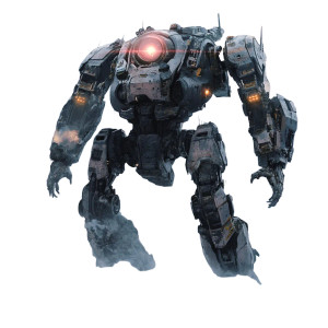 Sci-Fi Mecha Vinyl Car Decal Sticker – Waterproof & UV-Resistant 8"