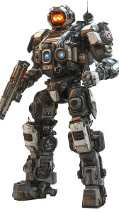 Titanfall Robot Vinyl Car Decal Sticker – Waterproof & UV-Resistant 8" Titanfall Robot Vinyl Car Decal Sticker – Waterproof & UV-Resistant 8"