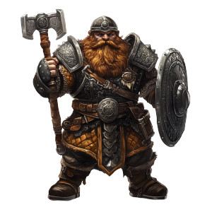 Dwarven Town Guard Vinyl Car Decal Sticker – Waterproof & UV-Resistant 8" Dwarven Town Guard Vinyl Car Decal Sticker – Waterproof & UV-Resistant 8"