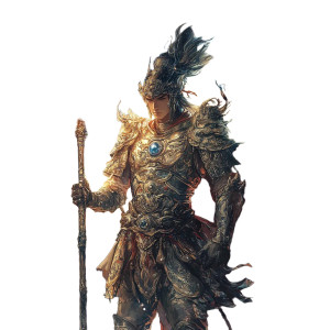 Cosmic Chinese Warrior Vinyl Car Decal Sticker – Waterproof & UV-Resistant 8"