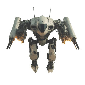 Military Mech Camera Vinyl Car Decal Sticker – Waterproof & UV-Resistant 8"
