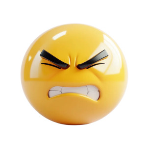 Angry 3D Emoji V3 Vinyl Car Decal Sticker – Waterproof & UV-Resistant 8" Angry 3D Emoji V3 Vinyl Car Decal Sticker – Waterproof & UV-Resistant 8"