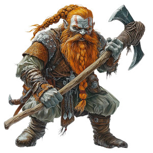 Dwarf Zombie Art Vinyl Car Decal Sticker – Waterproof & UV-Resistant 8"