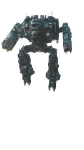 Apocalyptic Mech V2 Vinyl Car Decal Sticker – Waterproof & UV-Resistant 8"