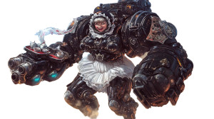 Maid Space Marine Vinyl Car Decal Sticker – Waterproof & UV-Resistant 8"