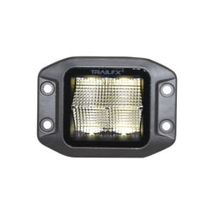 TrailFX TFX LED Driving/Fog Light | 90° Flood Beam | IP67 Rated | 2400 Raw Lumens/1500 Effective Lumens TrailFX TFX LED Driving/Fog Light | 90° Flood Beam | IP67 Rated | 2400 Raw Lumens/1500 Effective Lumens