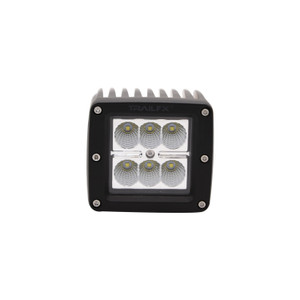 Illuminate Your Path with TrailFX TFX LED Driving Light | 90 Degree Flood Beam | 3 Inch Cube Illuminate Your Path with TrailFX TFX LED Driving Light | 90 Degree Flood Beam | 3 Inch Cube