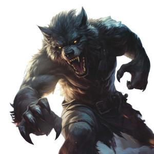 Fierce Werewolf Vinyl Car Decal Sticker – Waterproof & UV-Resistant 8" Fierce Werewolf Vinyl Car Decal Sticker – Waterproof & UV-Resistant 8"