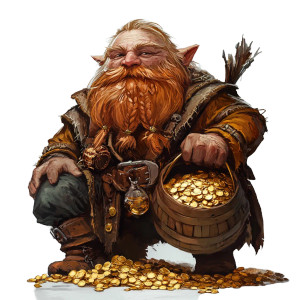 Wealthy Dwarf Recluse Vinyl Car Decal Sticker – Waterproof & UV-Resistant 8" Wealthy Dwarf Recluse Vinyl Car Decal Sticker – Waterproof & UV-Resistant 8"