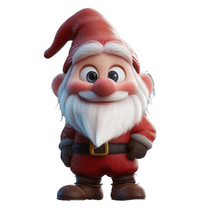 Christmas Gnome Vinyl Car Decal Sticker – Waterproof & UV-Resistant 8" Christmas Gnome Vinyl Car Decal Sticker – Waterproof & UV-Resistant 8"