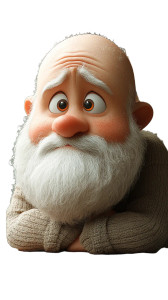 Sad Disney Character Vinyl Car Decal Sticker – Waterproof & UV-Resistant 8"