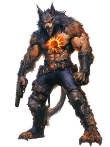 Massive Wow Worgen Vinyl Car Decal Sticker – Waterproof & UV-Resistant 8"