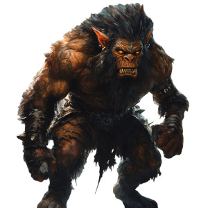 Majestic Goblinoid Hybrid Vinyl Car Decal Sticker – Waterproof & UV-Resistant 8"