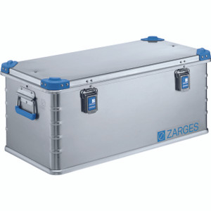 ZARGES Aluminum Cargo Organizer | Sturdy Single Compartment Eurobox | 2.860 Cu Ft Capacity ZARGES Aluminum Cargo Organizer | Sturdy Single Compartment Eurobox | 2.860 Cu Ft Capacity