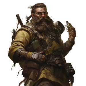 Dwarven Tomb Raider Vinyl Car Decal Sticker – Waterproof & UV-Resistant 8"