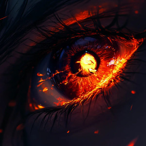 Gamer'S Eye Close-Up Vinyl Car Decal Sticker – Waterproof & UV-Resistant 8"