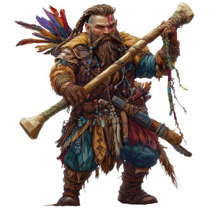 Dwarf Druid V2 Vinyl Car Decal Sticker – Waterproof & UV-Resistant 8" Dwarf Druid V2 Vinyl Car Decal Sticker – Waterproof & UV-Resistant 8"