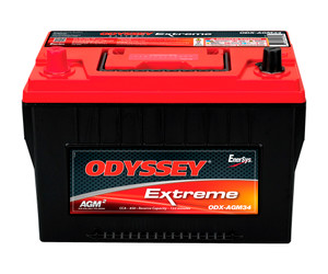 Extreme Performance Odyssey Battery 34 Group Size | 850 CCA 1500 CA | Absorbed Glass Mat TPPL | Dual Purpose | Limited Commercial Warranty Extreme Performance Odyssey Battery 34 Group Size | 850 CCA 1500 CA | Absorbed Glass Mat TPPL | Dual Purpose | Limited Commercial Warranty