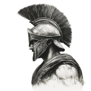 Spartan Warrior V3 Vinyl Car Decal Sticker – Waterproof & UV-Resistant 8" Spartan Warrior V3 Vinyl Car Decal Sticker – Waterproof & UV-Resistant 8"