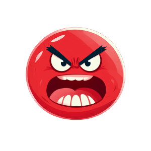 Angry Vector Vinyl Car Decal Sticker – Waterproof & UV-Resistant 8" Angry Vector Vinyl Car Decal Sticker – Waterproof & UV-Resistant 8"