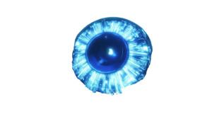 Ai Supercomputer Eye Vinyl Car Decal Sticker – Waterproof & UV-Resistant 8"